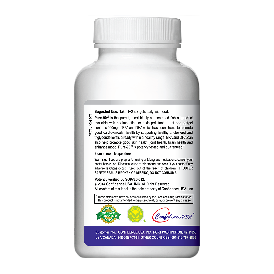 Pure90 High Concentration Fish Oil